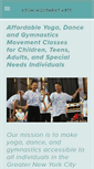 Mobile Screenshot of keonimovementarts.org